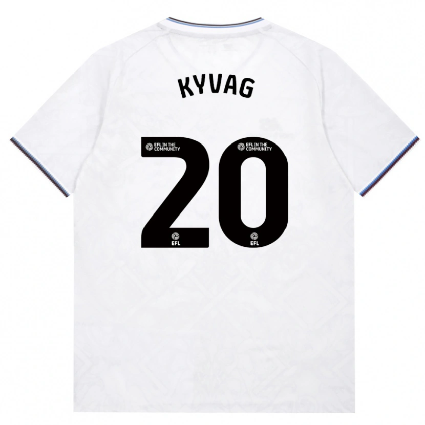 Danxen Herren Thea Kyvag #20 Burgund Weiß Auswärtstrikot Trikot 2026/27 T-Shirt