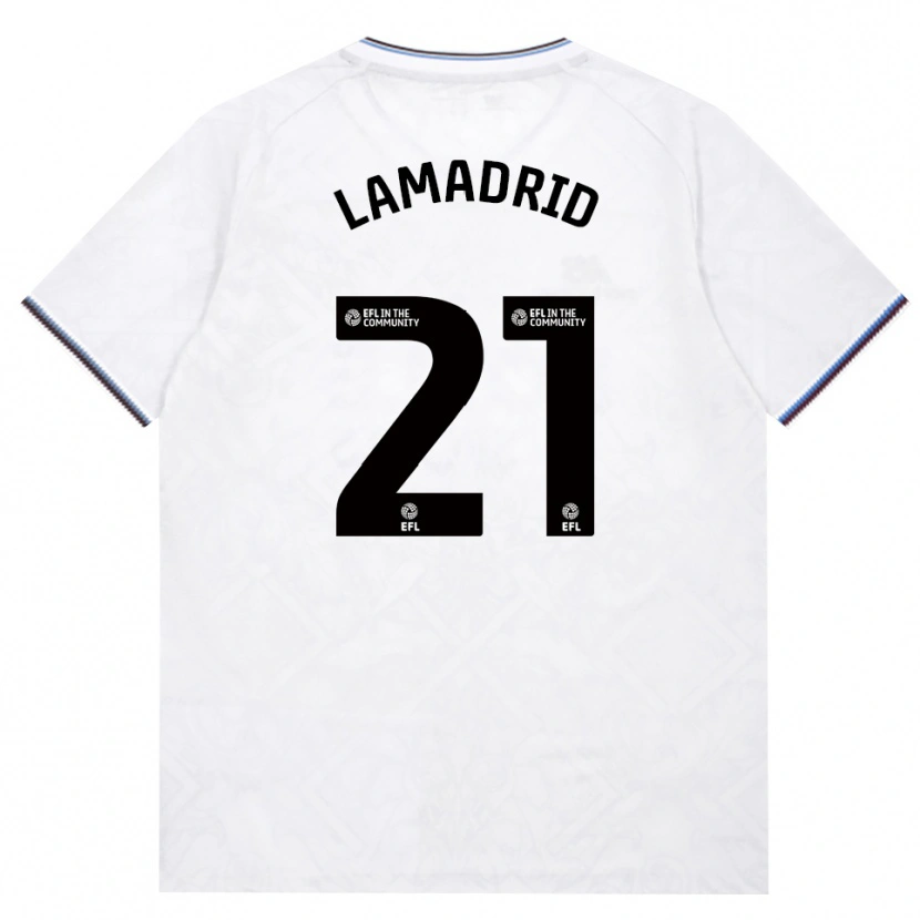 Danxen Herren Keiber Lamadrid #21 Burgund Weiß Auswärtstrikot Trikot 2026/27 T-Shirt
