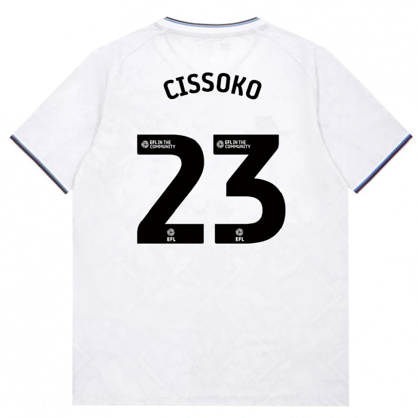 Danxen Herren Hawa Cissoko #23 Burgund Weiß Auswärtstrikot Trikot 2026/27 T-Shirt