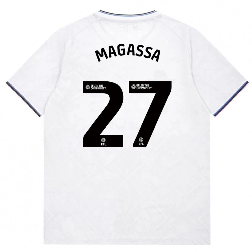 Danxen Herren Soungoutou Magassa #27 Burgund Weiß Auswärtstrikot Trikot 2026/27 T-Shirt