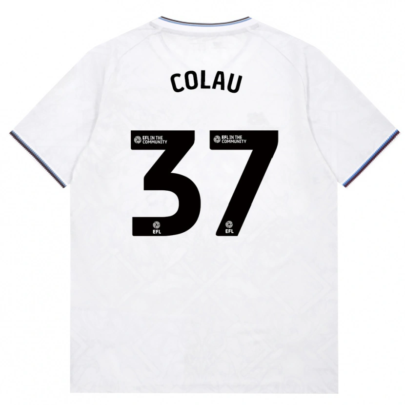 Danxen Herren Dimitri Colau #37 Burgund Weiß Auswärtstrikot Trikot 2026/27 T-Shirt