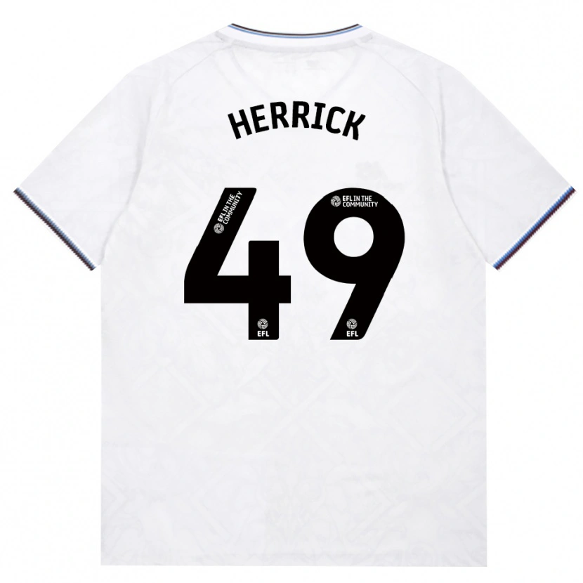 Danxen Herren Finlay Herrick #49 Burgund Weiß Auswärtstrikot Trikot 2026/27 T-Shirt