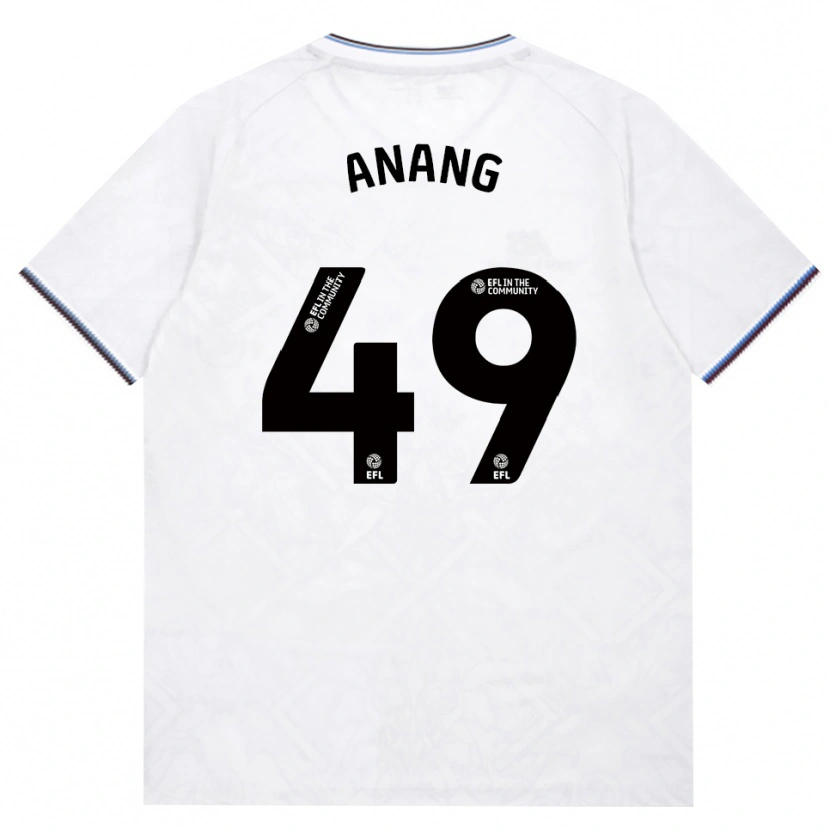 Danxen Herren Joseph Anang #49 Burgund Weiß Auswärtstrikot Trikot 2026/27 T-Shirt