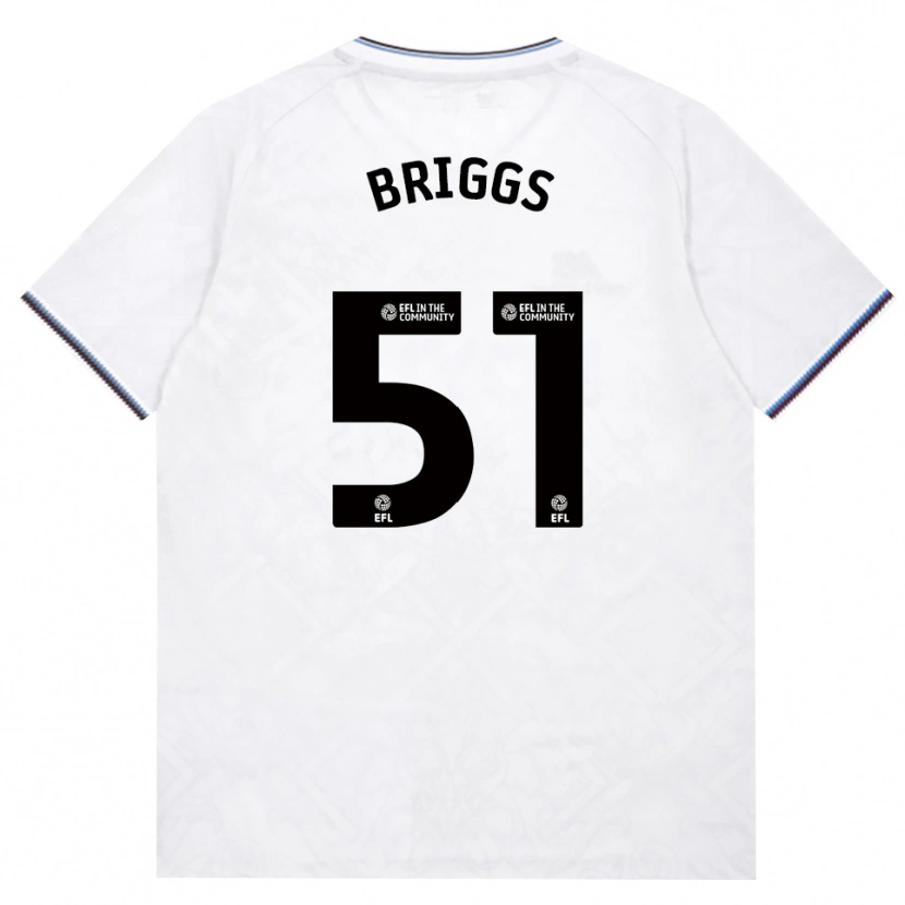 Danxen Herren Josh Briggs #51 Burgund Weiß Auswärtstrikot Trikot 2026/27 T-Shirt