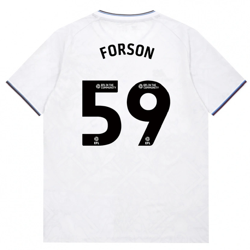 Danxen Herren Keenan Forson #59 Burgund Weiß Auswärtstrikot Trikot 2026/27 T-Shirt