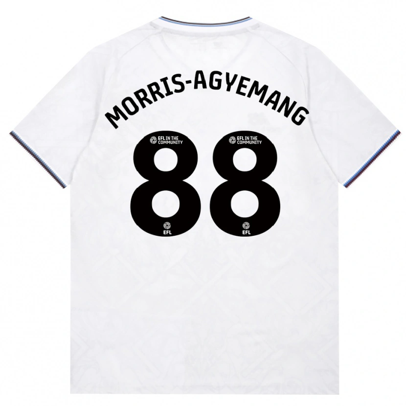 Danxen Herren Reggie Morris-Agyemang #88 Burgund Weiß Auswärtstrikot Trikot 2026/27 T-Shirt