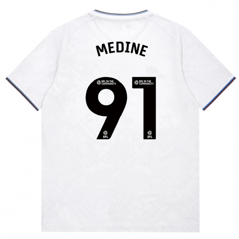 Danxen Herren Jephthah Medine #91 Burgund Weiß Auswärtstrikot Trikot 2026/27 T-Shirt