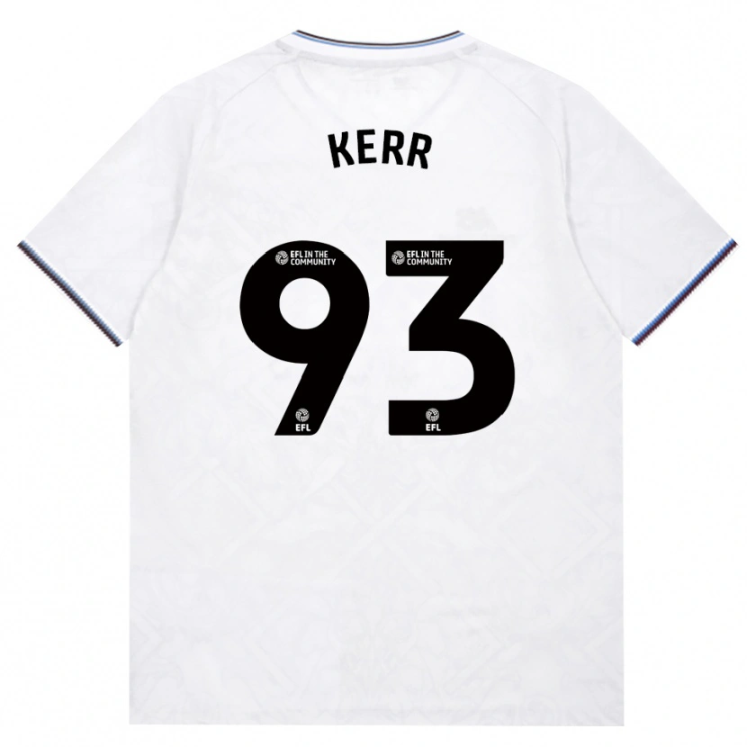 Danxen Herren Joel Kerr #93 Burgund Weiß Auswärtstrikot Trikot 2026/27 T-Shirt