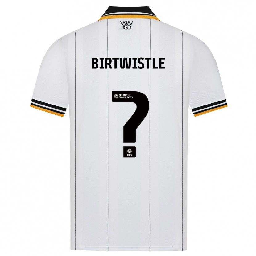 Danxen Herren Harry Birtwistle #0 Orange Weiß Schwarz Auswärtstrikot Trikot 2026/27 T-Shirt