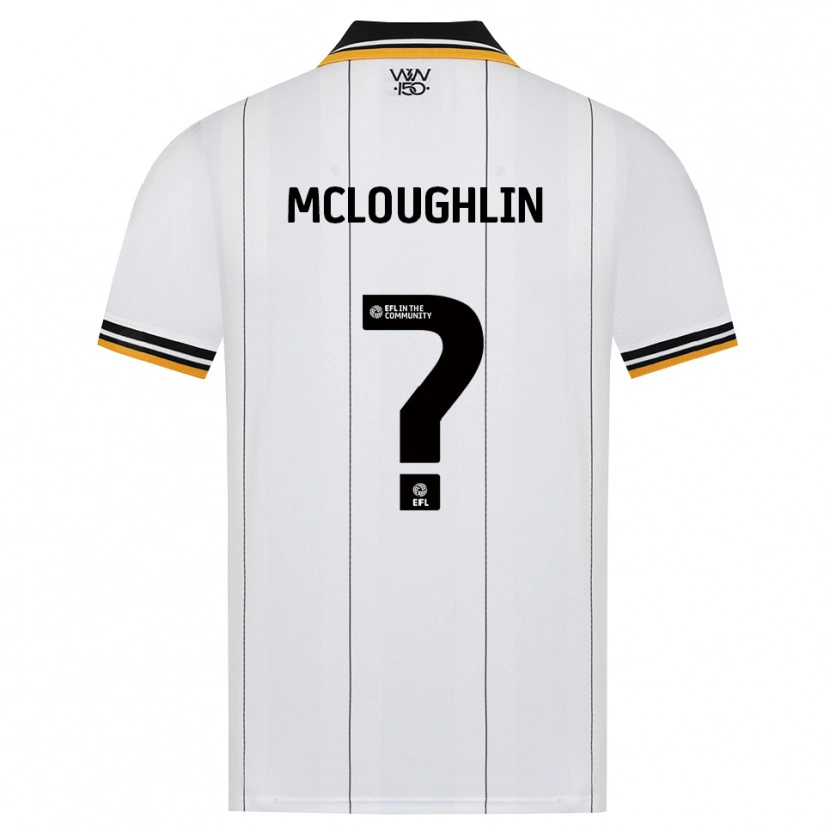 Danxen Herren Lee Mcloughlin #0 Orange Weiß Schwarz Auswärtstrikot Trikot 2026/27 T-Shirt
