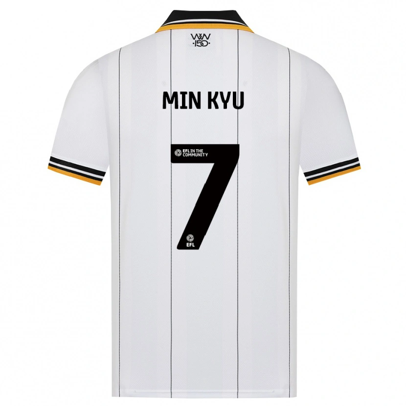 Danxen Herren Min-Kyu Ji #7 Orange Weiß Schwarz Auswärtstrikot Trikot 2026/27 T-Shirt