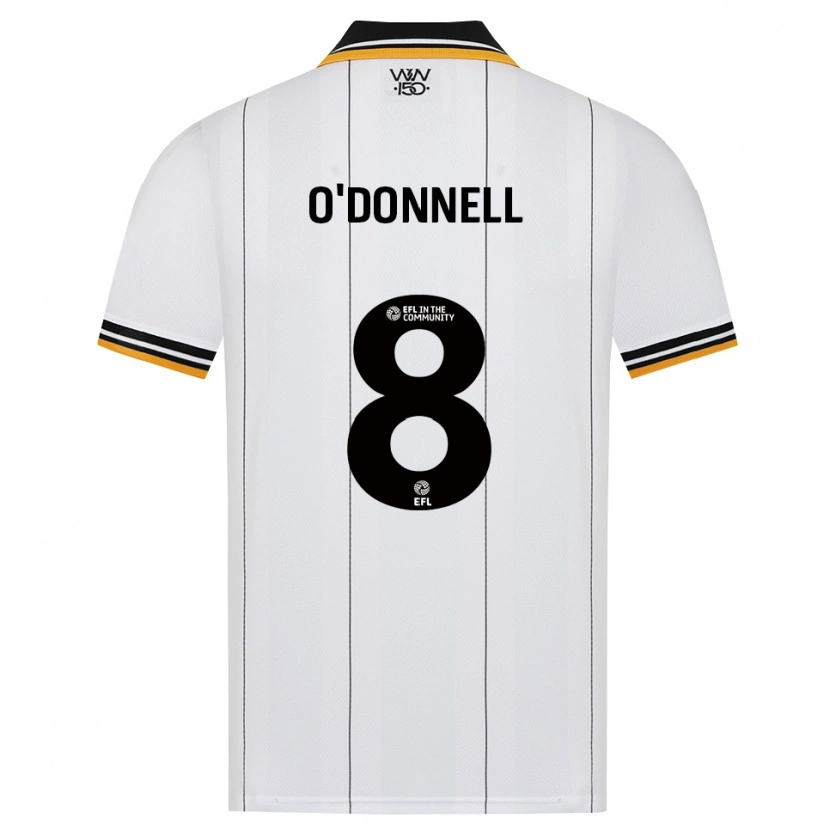 Danxen Herren Luke O'donnell #8 Orange Weiß Schwarz Auswärtstrikot Trikot 2026/27 T-Shirt