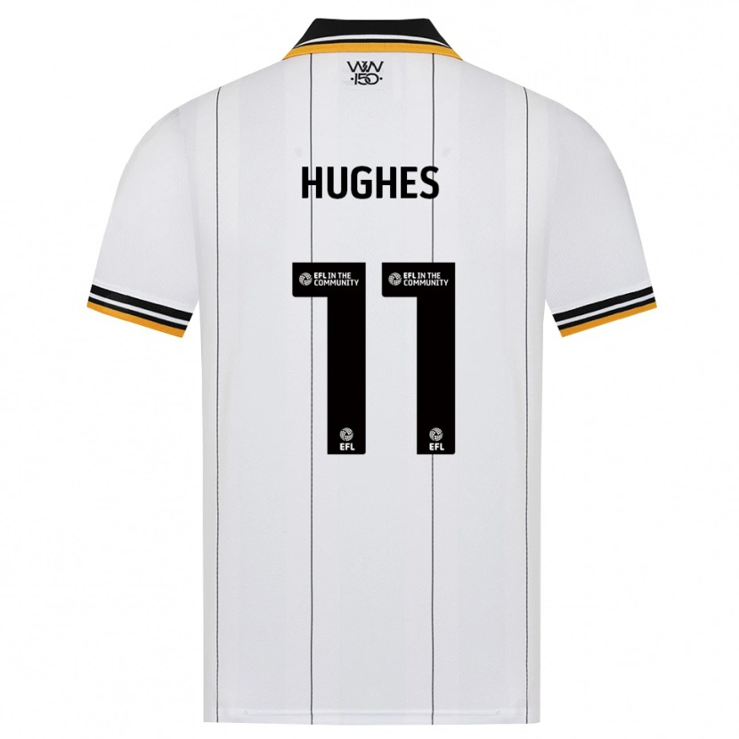 Danxen Herren Amber Hughes #11 Orange Weiß Schwarz Auswärtstrikot Trikot 2026/27 T-Shirt