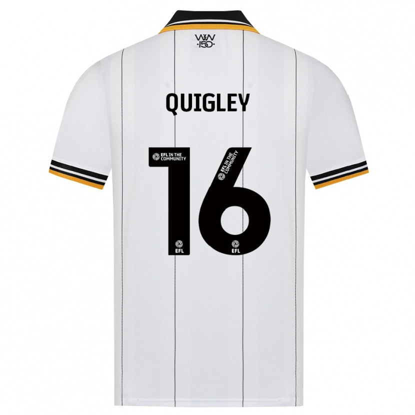Danxen Herren Racheal Quigley #16 Orange Weiß Schwarz Auswärtstrikot Trikot 2026/27 T-Shirt