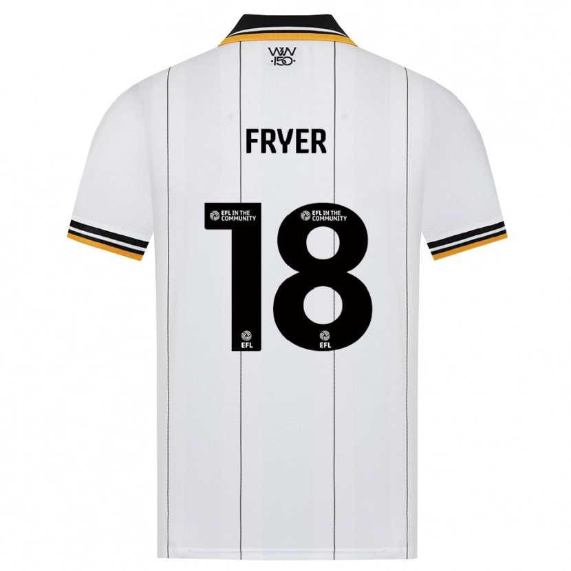 Danxen Herren Hannah Fryer #18 Orange Weiß Schwarz Auswärtstrikot Trikot 2026/27 T-Shirt