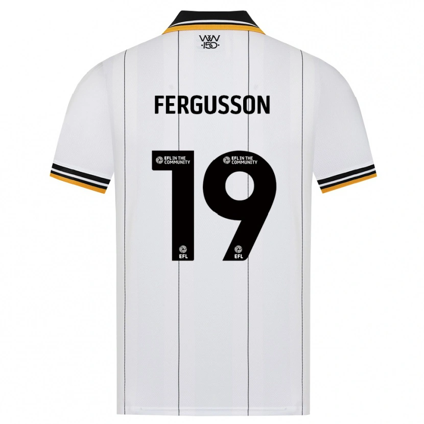 Danxen Herren Liv Fergusson #19 Orange Weiß Schwarz Auswärtstrikot Trikot 2026/27 T-Shirt