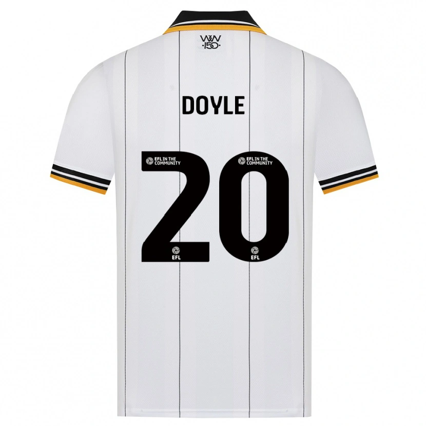 Danxen Herren Tommy Doyle #20 Orange Weiß Schwarz Auswärtstrikot Trikot 2026/27 T-Shirt
