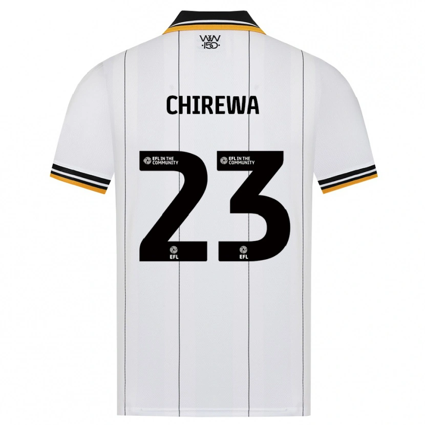Danxen Herren Tawanda Chirewa #23 Orange Weiß Schwarz Auswärtstrikot Trikot 2026/27 T-Shirt