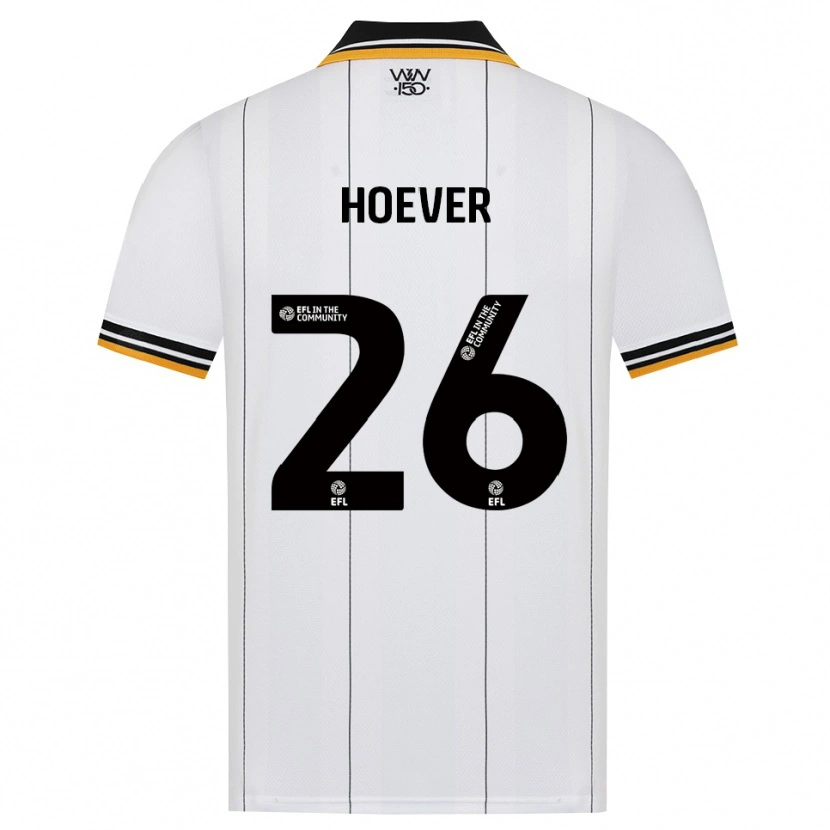 Danxen Herren Ki-Jana Hoever #26 Orange Weiß Schwarz Auswärtstrikot Trikot 2026/27 T-Shirt