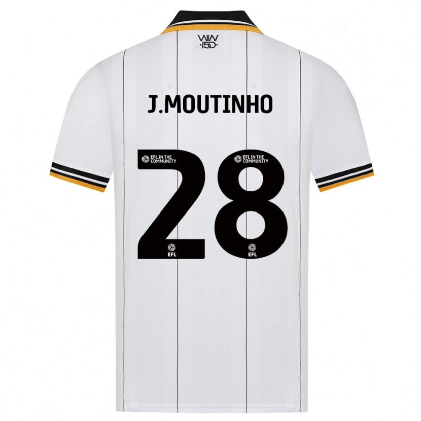 Danxen Herren Joao Moutinho #28 Orange Weiß Schwarz Auswärtstrikot Trikot 2026/27 T-Shirt