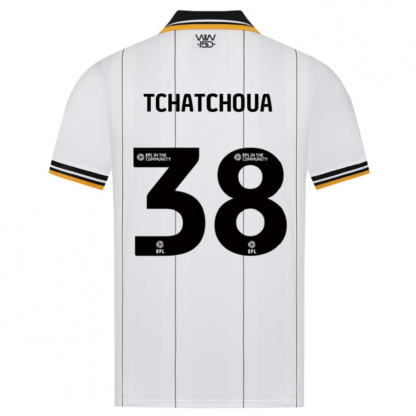 Danxen Herren Jackson Tchatchoua #38 Orange Weiß Schwarz Auswärtstrikot Trikot 2026/27 T-Shirt