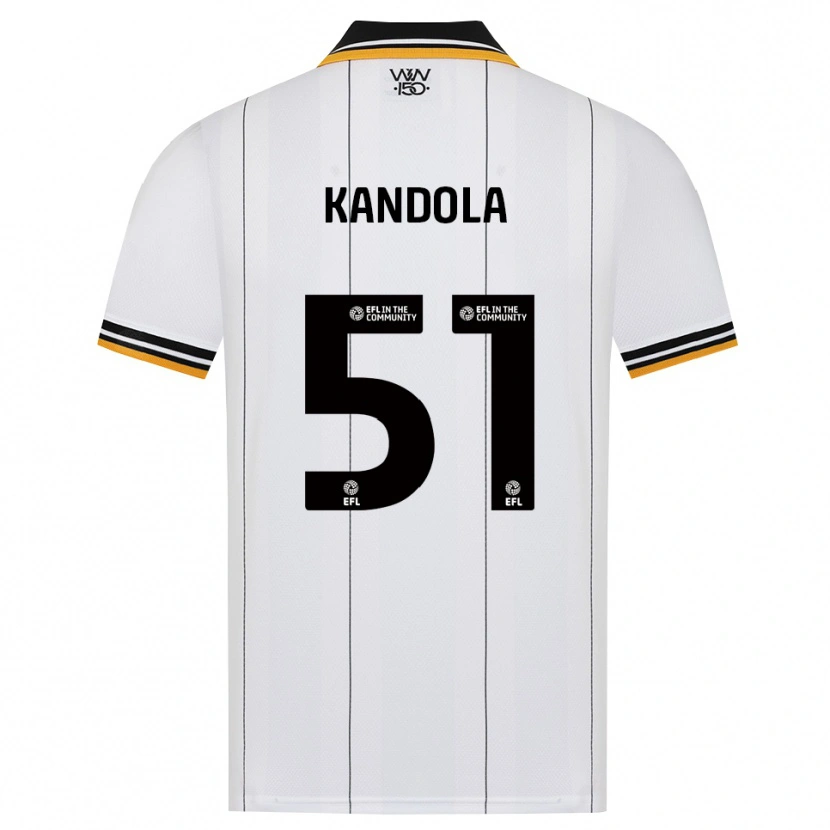 Danxen Herren Kam Kandola #51 Orange Weiß Schwarz Auswärtstrikot Trikot 2026/27 T-Shirt