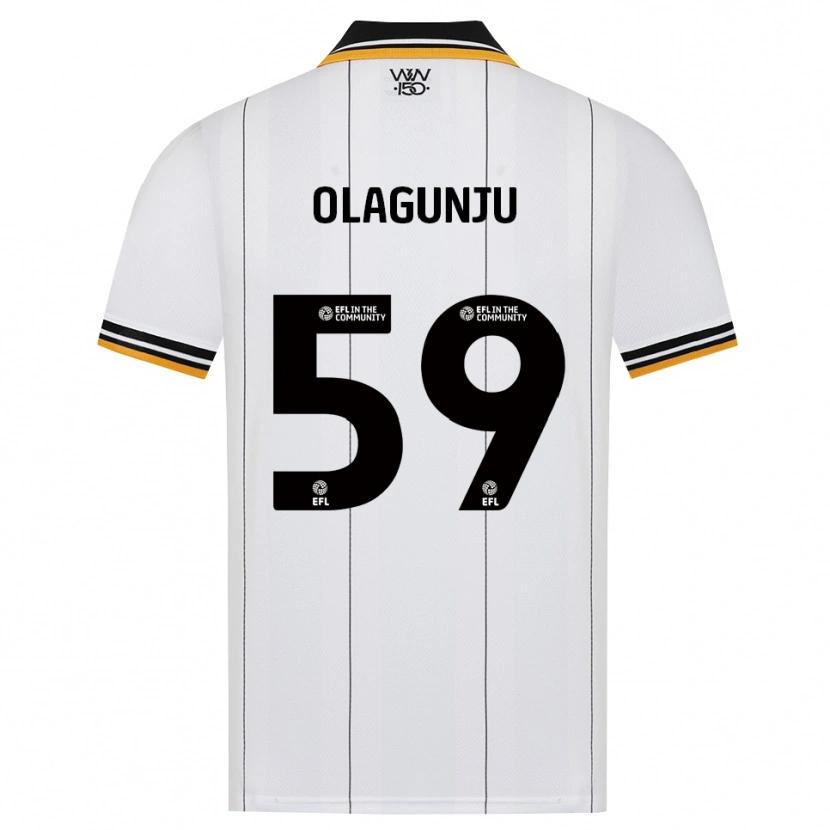 Danxen Herren Saheed Olagunju #59 Orange Weiß Schwarz Auswärtstrikot Trikot 2026/27 T-Shirt