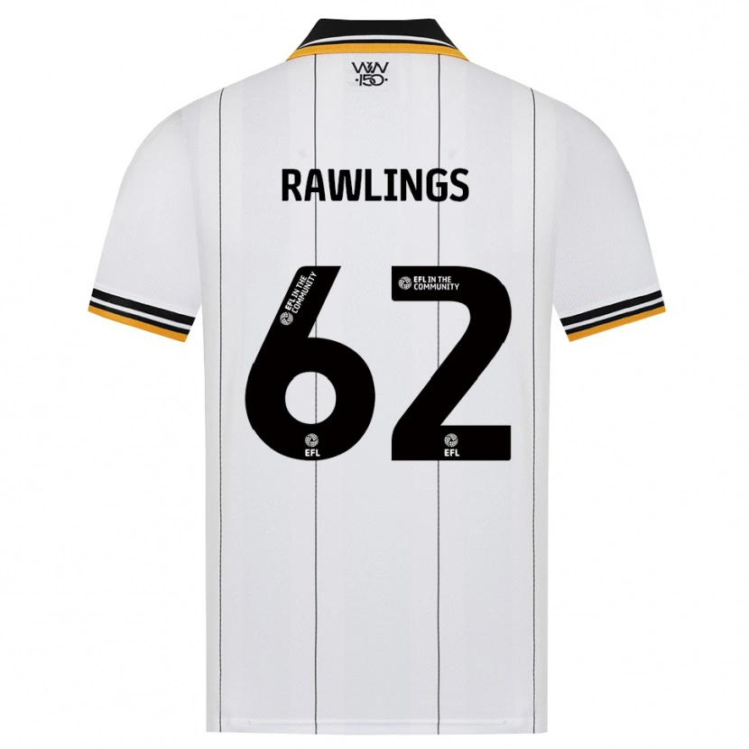 Danxen Herren Luke Rawlings #62 Orange Weiß Schwarz Auswärtstrikot Trikot 2026/27 T-Shirt