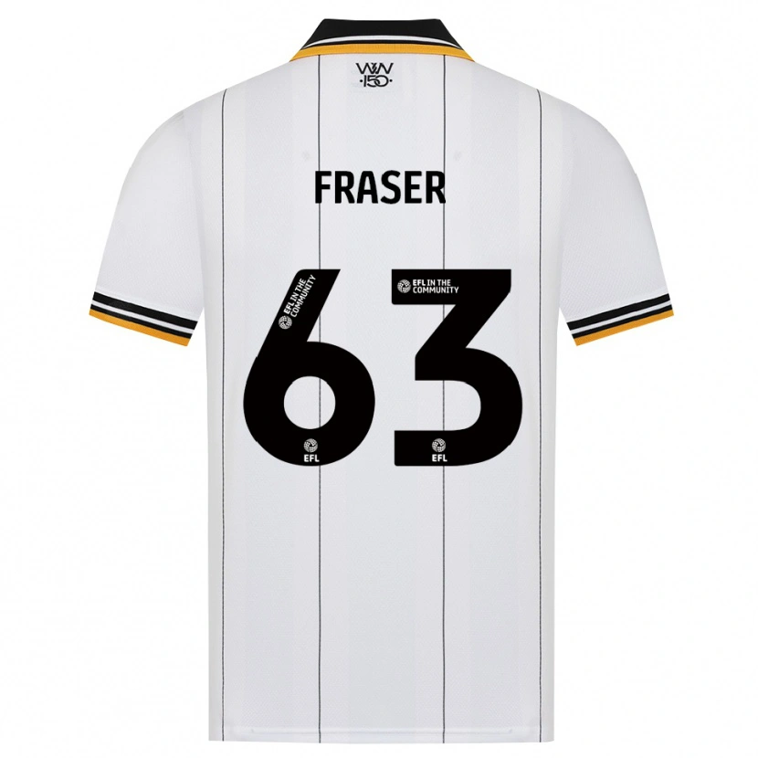 Danxen Herren Nathan Fraser #63 Orange Weiß Schwarz Auswärtstrikot Trikot 2026/27 T-Shirt