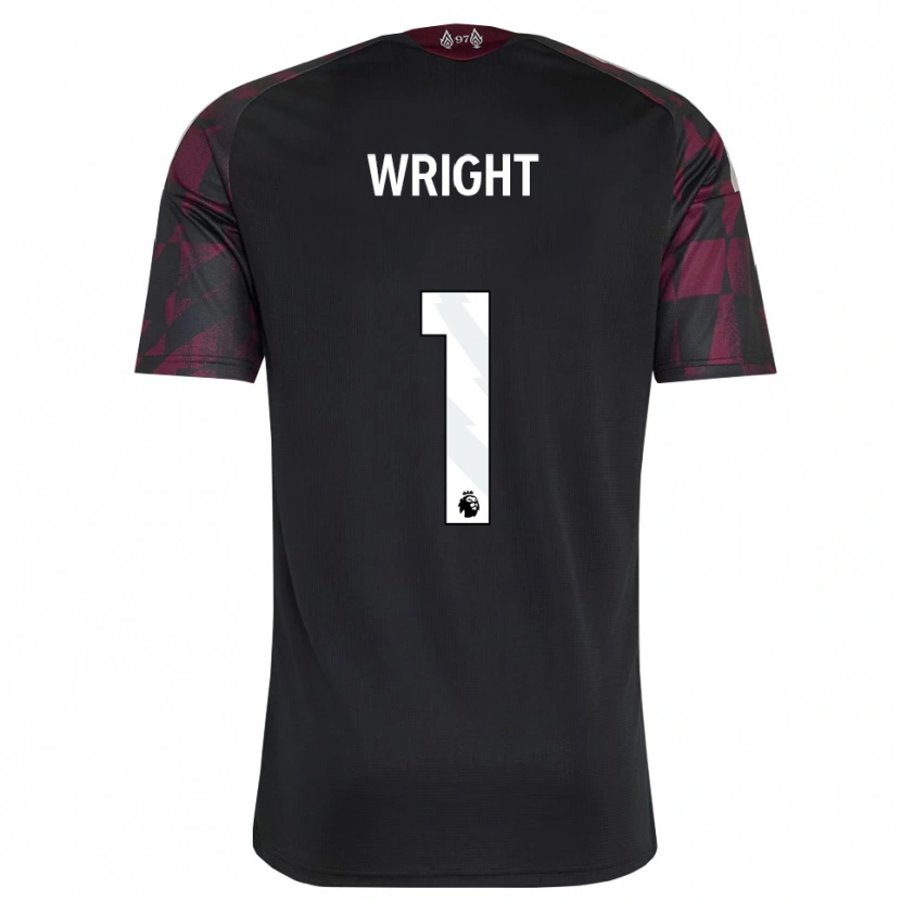 Danxen Herren Matty Wright #1 Schwarz Weiß Violett Ausweichtrikot Trikot 2026/27 T-Shirt