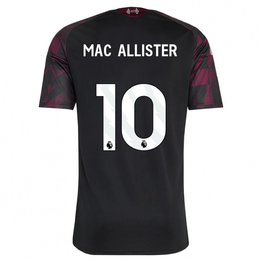 Danxen Herren Alexis Mac Allister #10 Schwarz Weiß Violett Ausweichtrikot Trikot 2026/27 T-Shirt