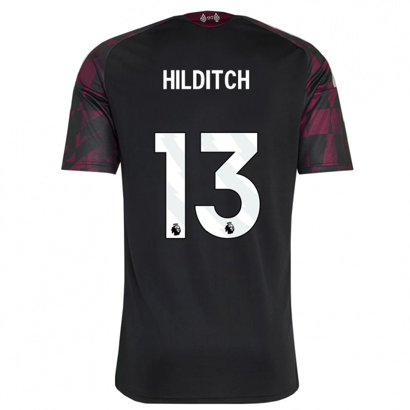 Danxen Herren James Hilditch #13 Schwarz Weiß Violett Ausweichtrikot Trikot 2026/27 T-Shirt