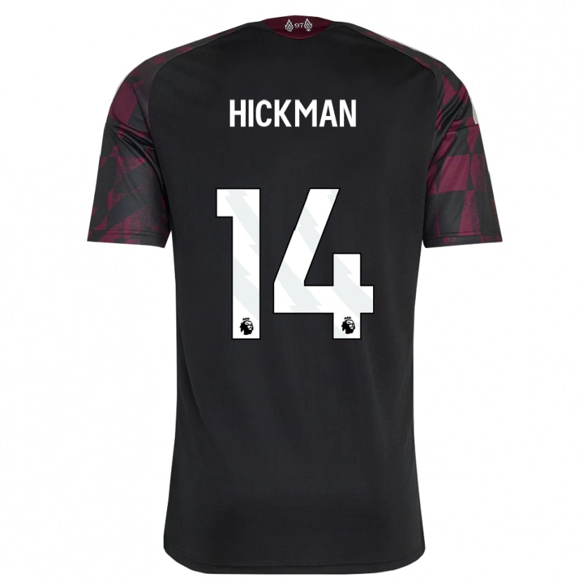 Danxen Herren Ellis Hickman #14 Schwarz Weiß Violett Ausweichtrikot Trikot 2026/27 T-Shirt
