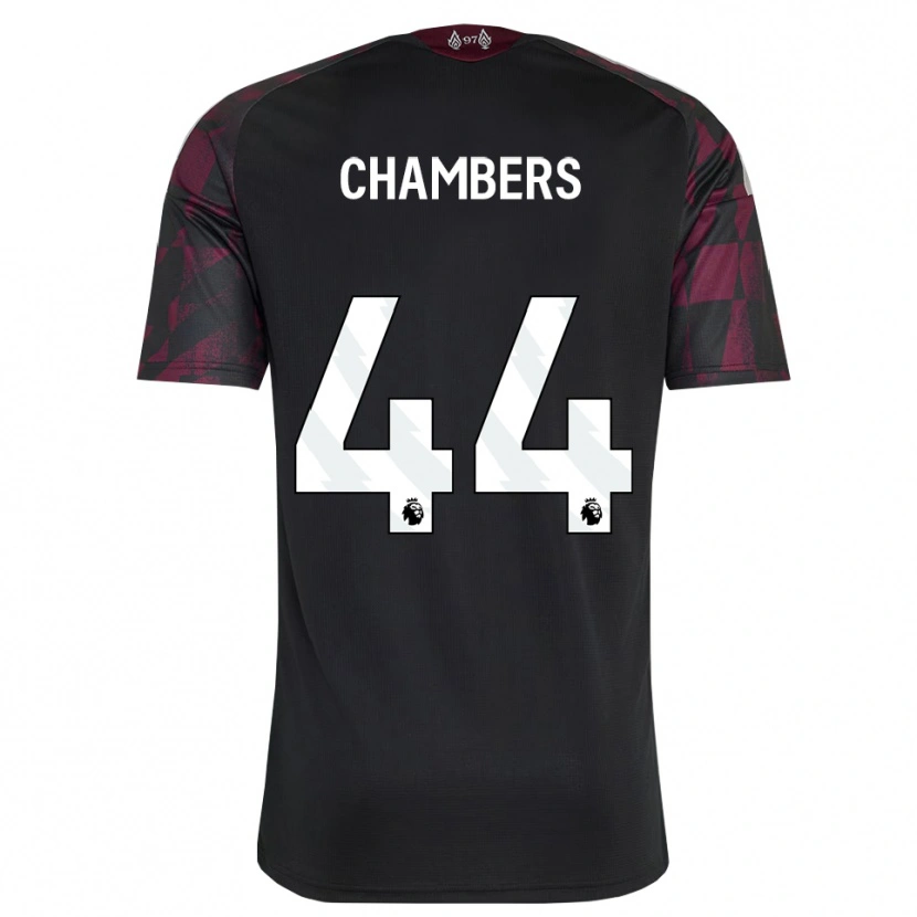 Danxen Herren Luke Chambers #44 Schwarz Weiß Violett Ausweichtrikot Trikot 2026/27 T-Shirt