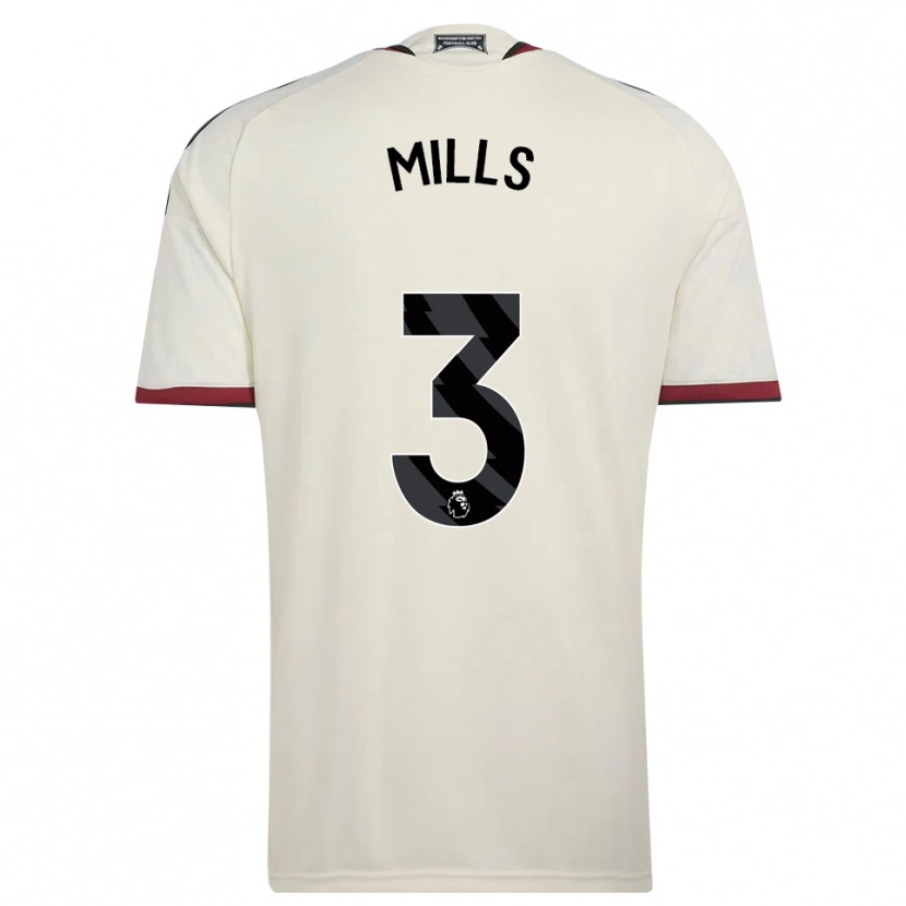 Danxen Herren Albert Mills #3 Beige Schwarz Rot Ausweichtrikot Trikot 2026/27 T-Shirt