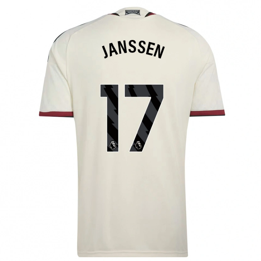 Danxen Herren Dominique Janssen #17 Beige Schwarz Rot Ausweichtrikot Trikot 2026/27 T-Shirt