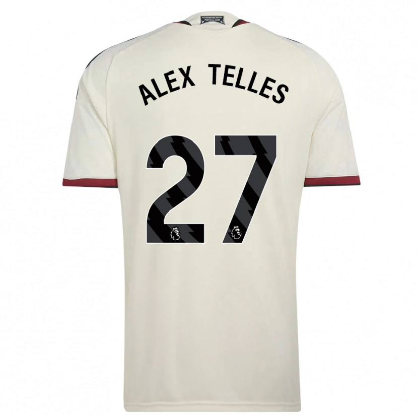 Danxen Herren Alex Nicolao Telles #27 Beige Schwarz Rot Ausweichtrikot Trikot 2026/27 T-Shirt