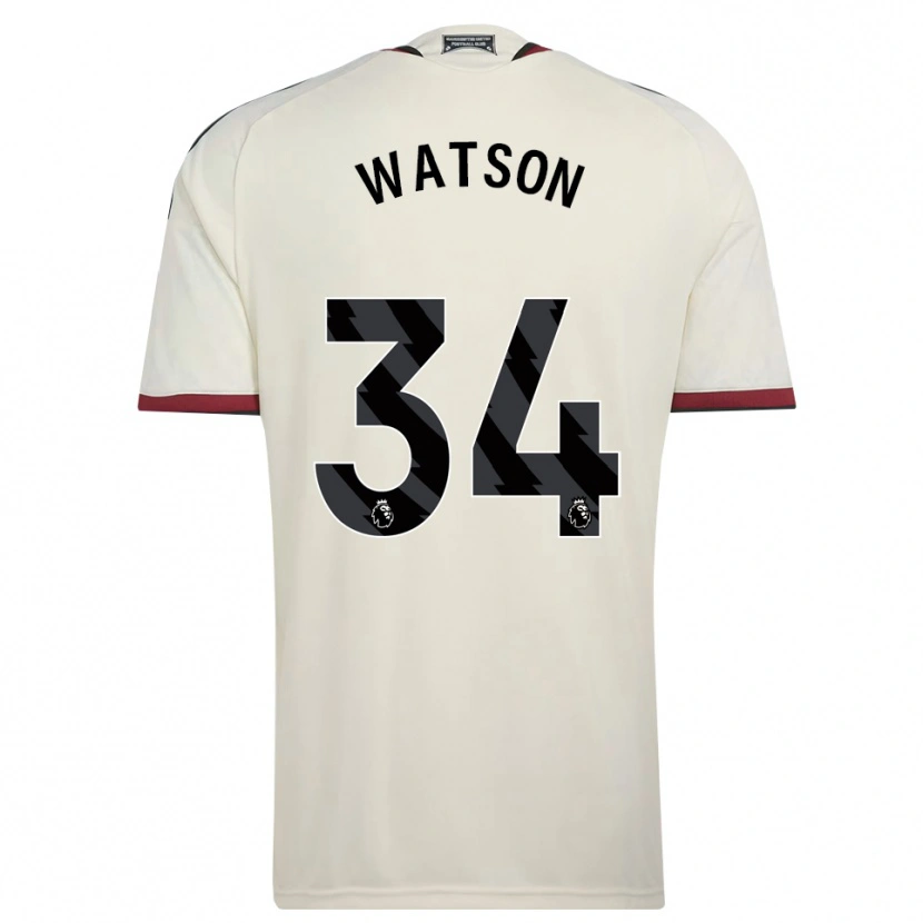 Danxen Herren Emma Watson #34 Beige Schwarz Rot Ausweichtrikot Trikot 2026/27 T-Shirt