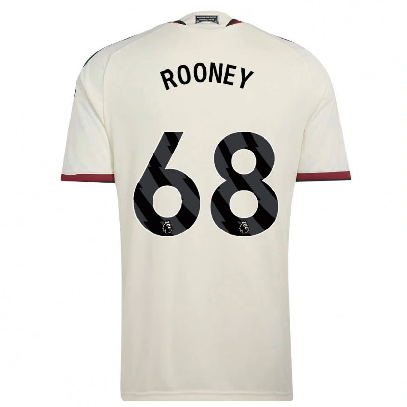 Danxen Herren Kai Rooney #68 Beige Schwarz Rot Ausweichtrikot Trikot 2026/27 T-Shirt