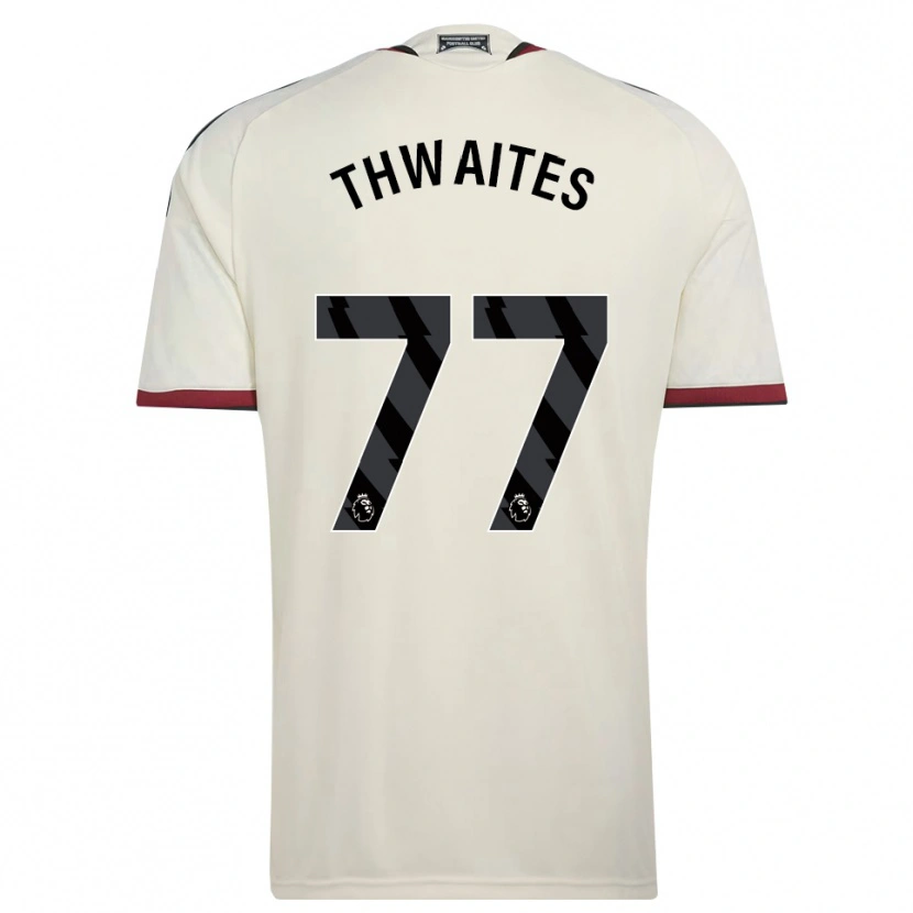 Danxen Herren Jim Thwaites #77 Beige Schwarz Rot Ausweichtrikot Trikot 2026/27 T-Shirt