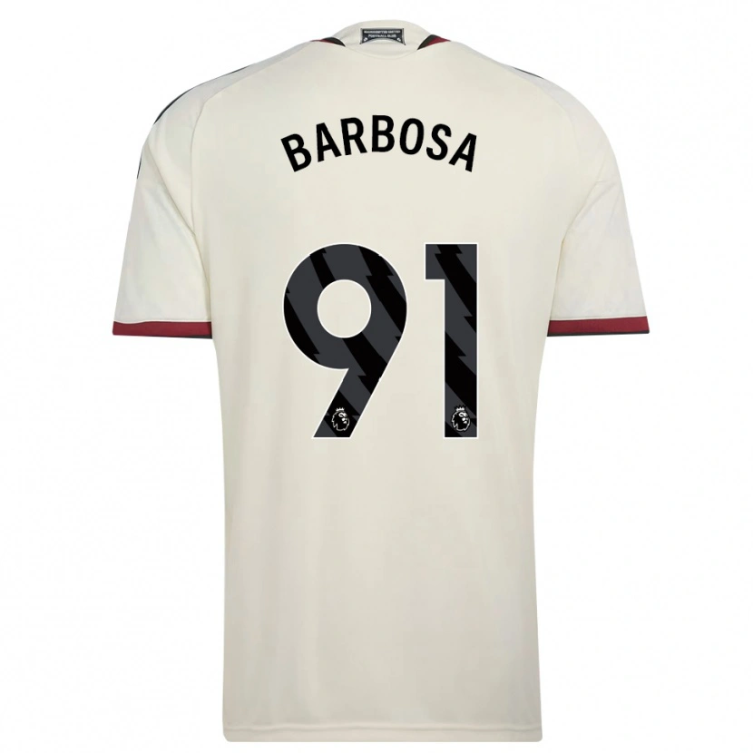 Danxen Herren Neithan Barbosa #91 Beige Schwarz Rot Ausweichtrikot Trikot 2026/27 T-Shirt
