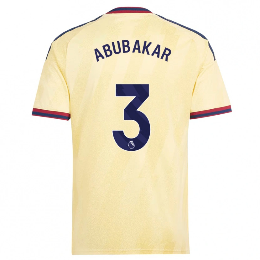 Danxen Herren Hakeem Abubakar #3 Hell Gelb Mitternachtsblau Ausweichtrikot Trikot 2026/27 T-Shirt