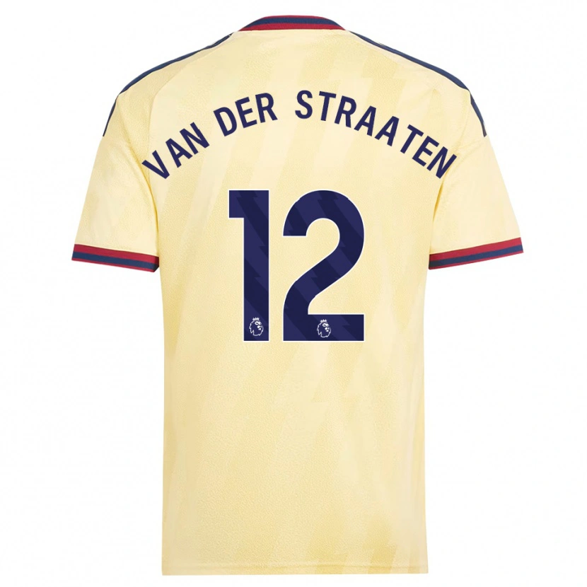 Danxen Herren Zachary Van Der Straaten #12 Hell Gelb Mitternachtsblau Ausweichtrikot Trikot 2026/27 T-Shirt