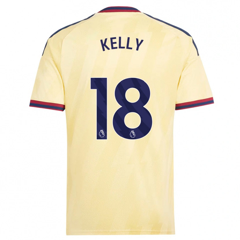Danxen Herren Chloe Kelly #18 Hell Gelb Mitternachtsblau Ausweichtrikot Trikot 2026/27 T-Shirt