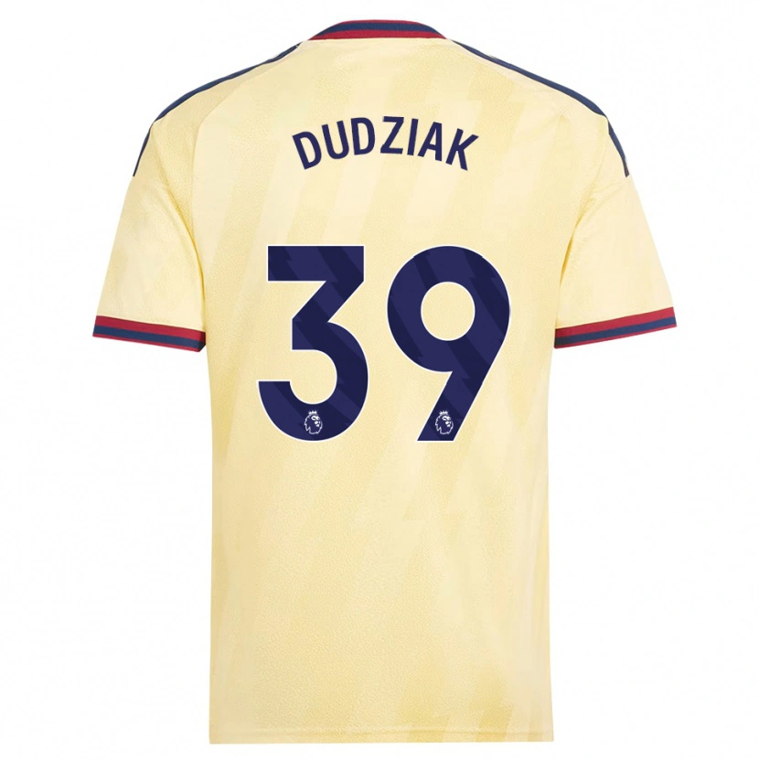 Danxen Herren Harrison Dudziak #39 Hell Gelb Mitternachtsblau Ausweichtrikot Trikot 2026/27 T-Shirt