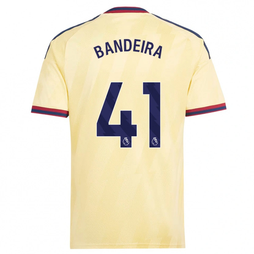 Danxen Herren Mauro Bandeira #41 Hell Gelb Mitternachtsblau Ausweichtrikot Trikot 2026/27 T-Shirt