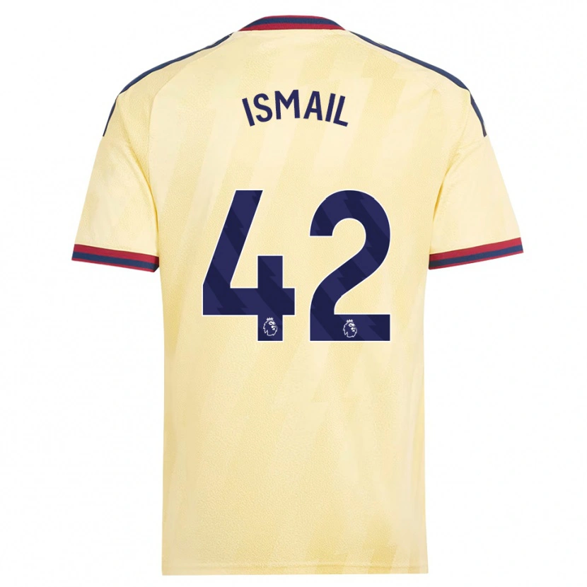 Danxen Herren Cam'ron Ismail #42 Hell Gelb Mitternachtsblau Ausweichtrikot Trikot 2026/27 T-Shirt