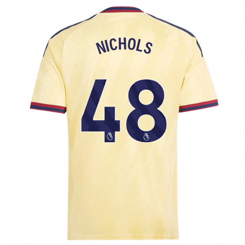 Danxen Herren Josh Nichols #48 Hell Gelb Mitternachtsblau Ausweichtrikot Trikot 2026/27 T-Shirt