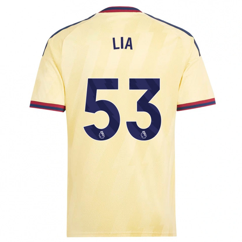 Danxen Herren Vivienne Lia #53 Hell Gelb Mitternachtsblau Ausweichtrikot Trikot 2026/27 T-Shirt