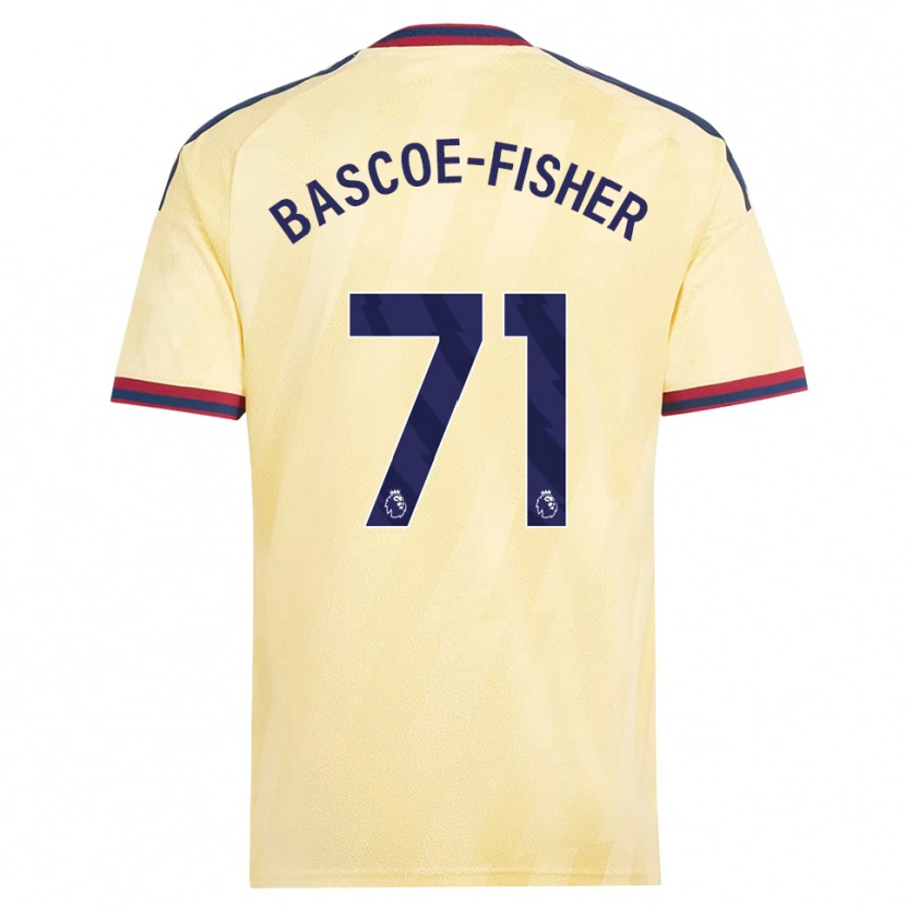 Danxen Herren Jakai Bascoe-Fisher #71 Hell Gelb Mitternachtsblau Ausweichtrikot Trikot 2026/27 T-Shirt